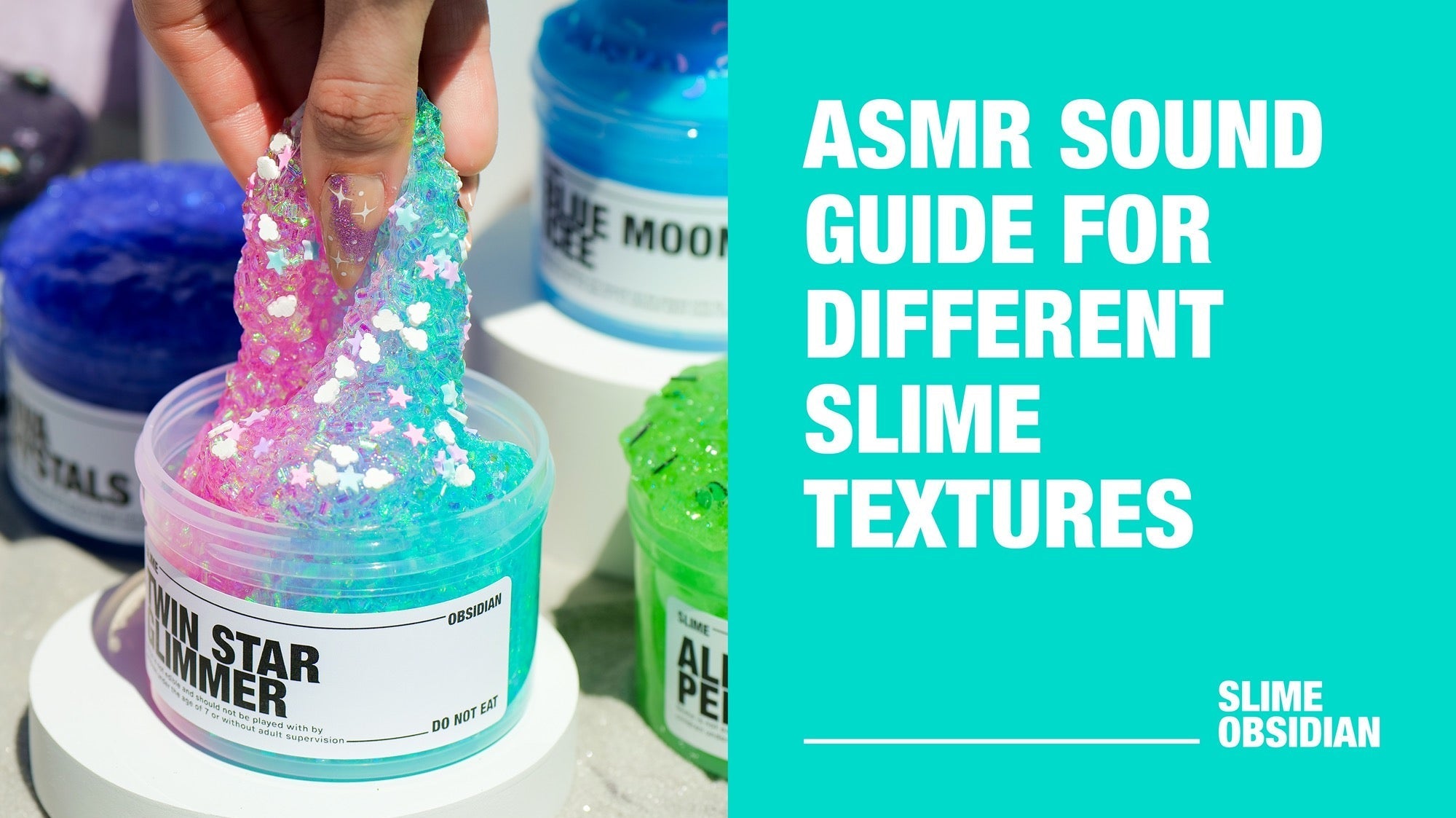 Satisfying ASMR Sound Guide for Different Slime Textures