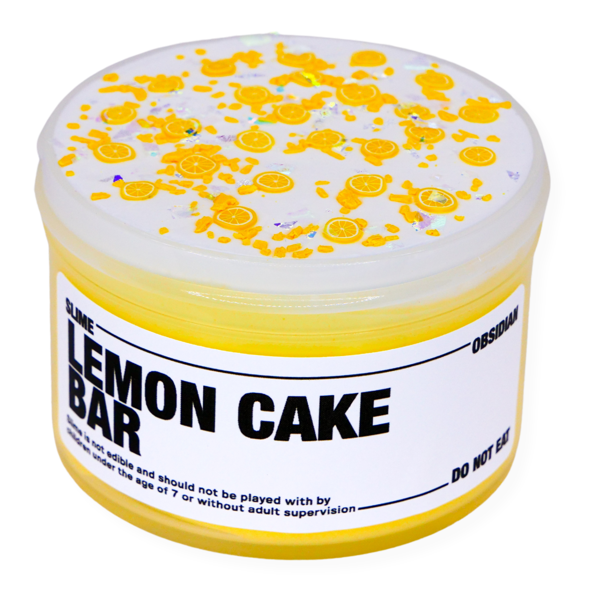 Lemon Cake Bar - Slime Obsidian