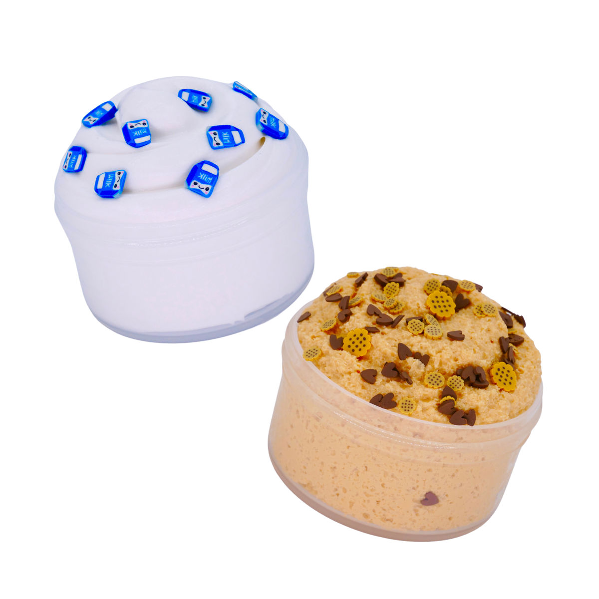 Milk & Cookies Duo Slime Obsidian