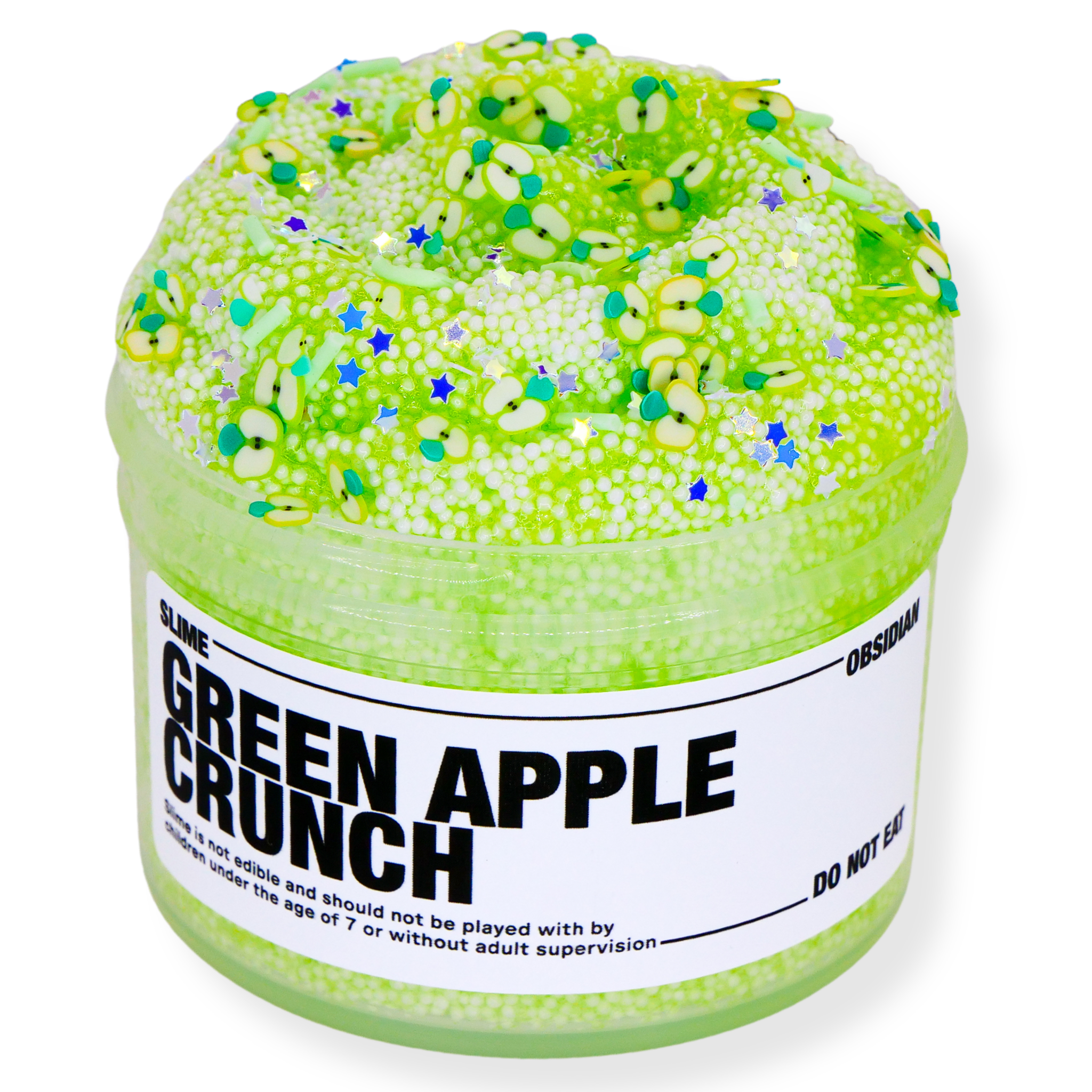 Green Apple Crunch - Slime Obsidian