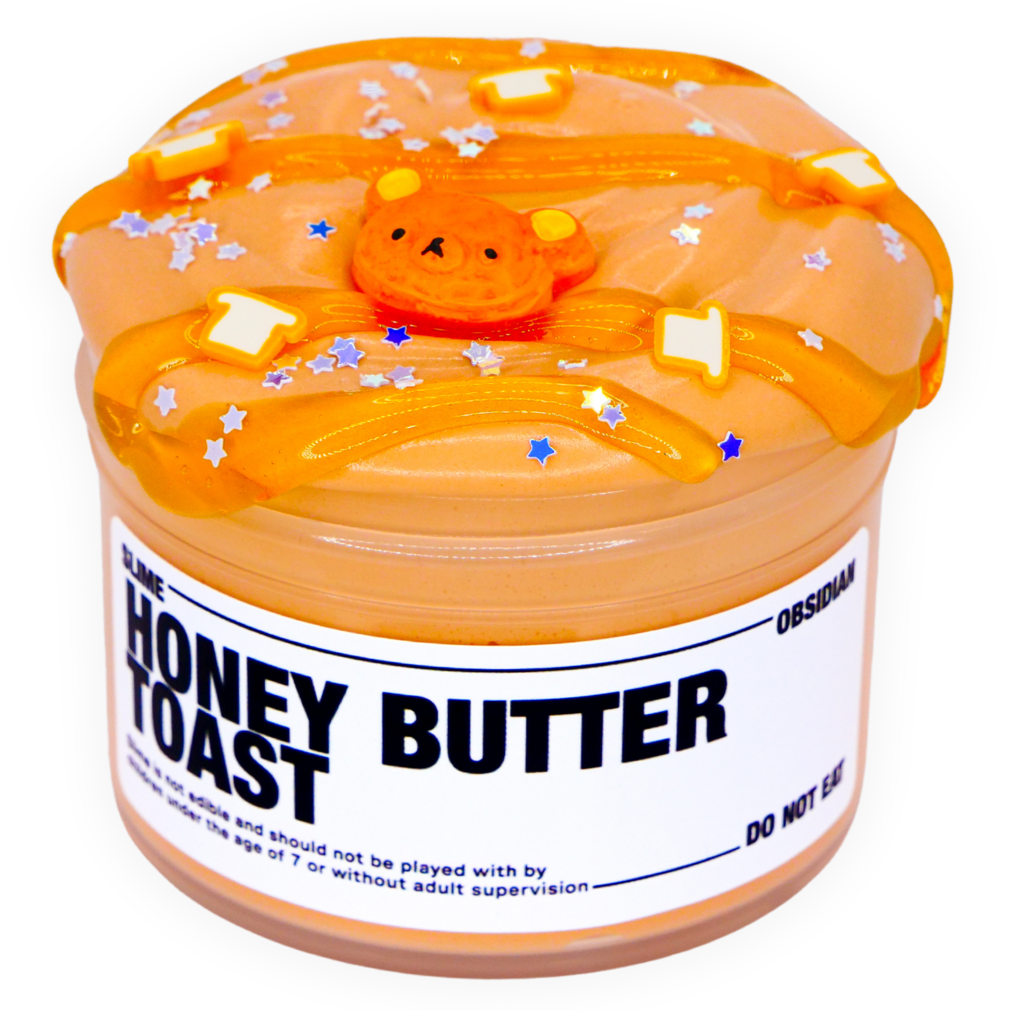DIY Honey Butter Toast - Slime Obsidian