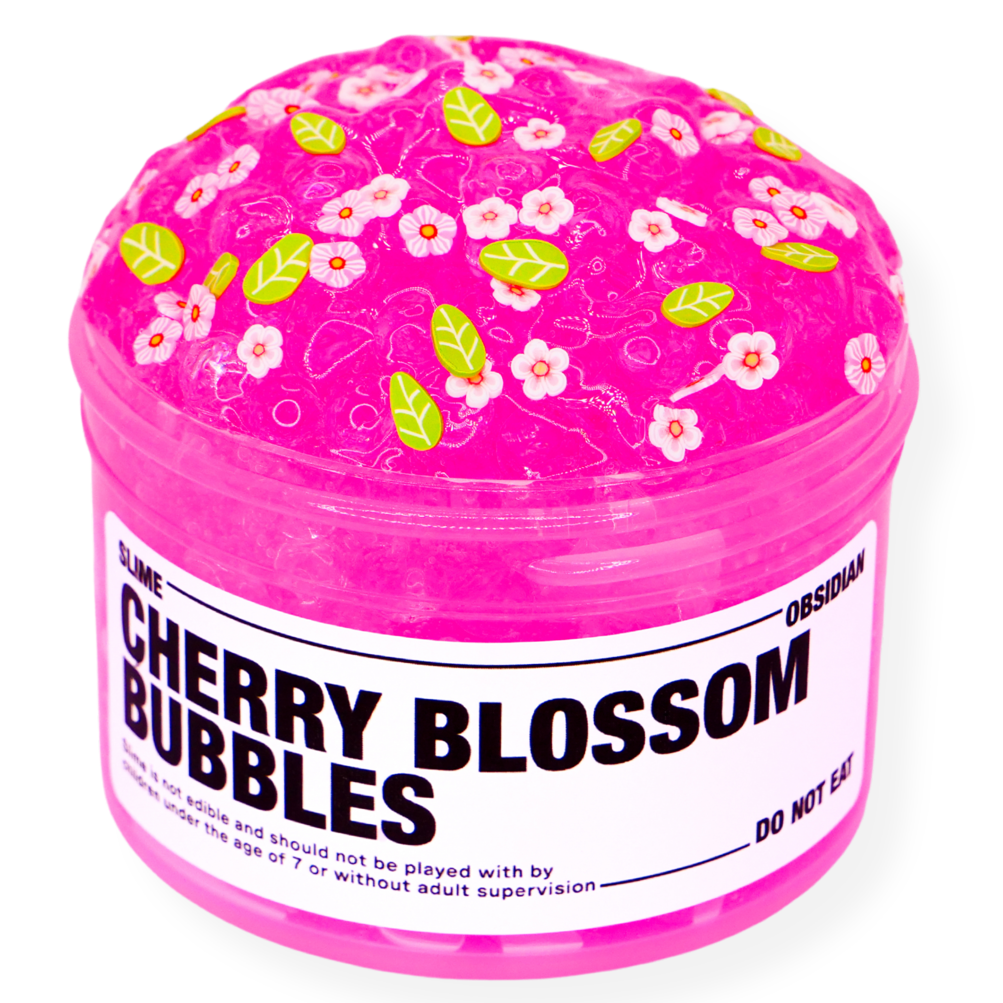 Cherry Blossom Pebbles - Slime Obsidian