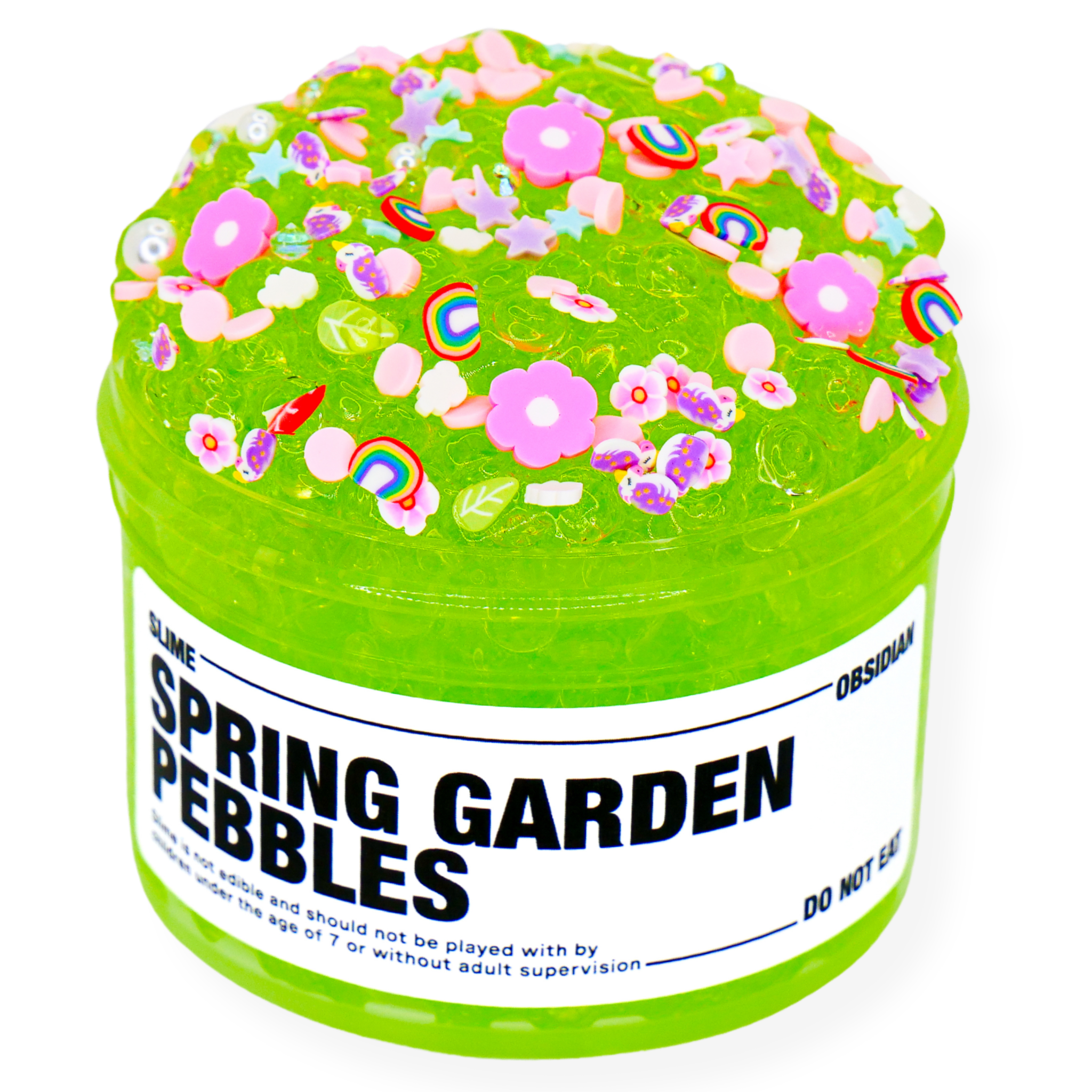 Spring Garden Pebbles - Slime Obsidian