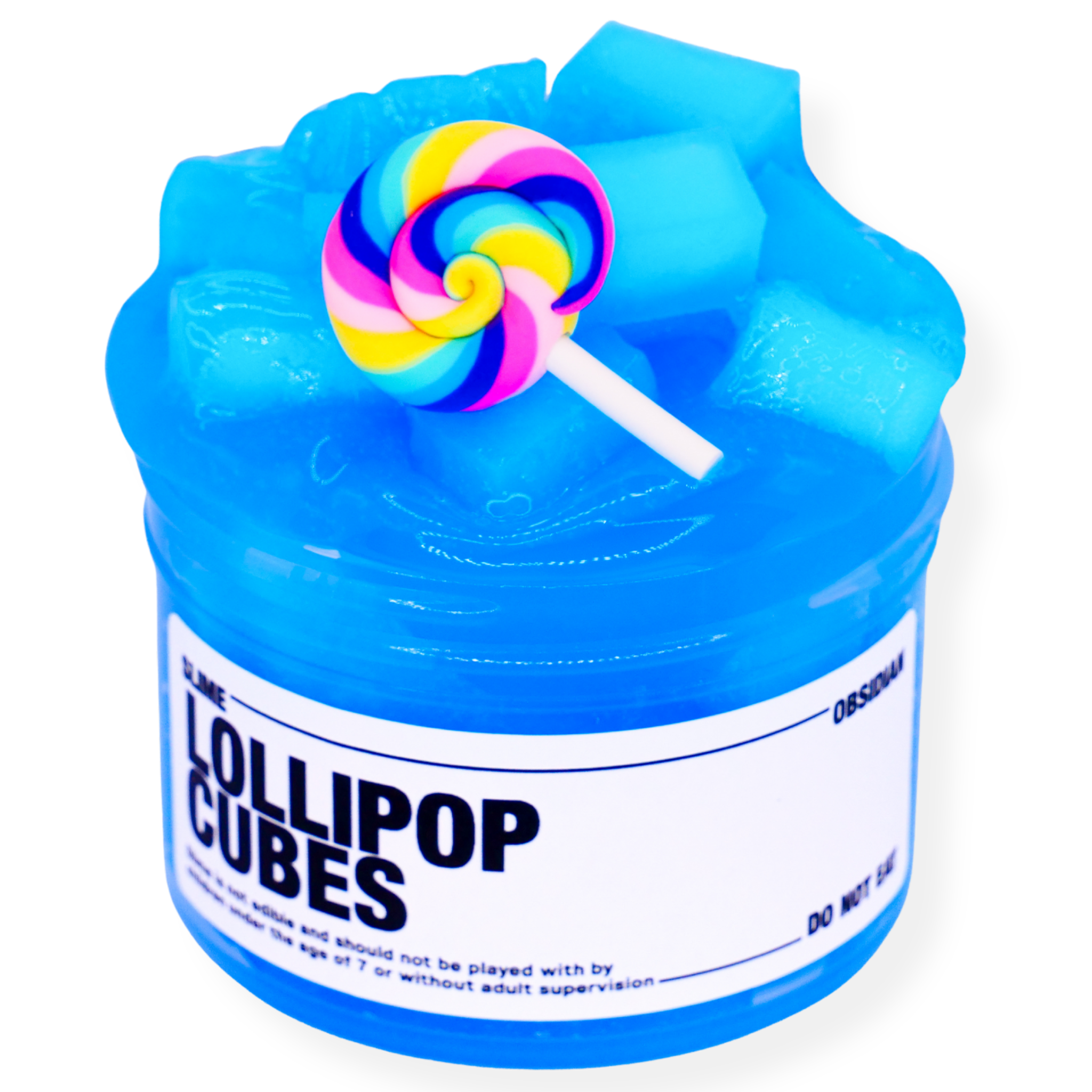 Lollipop Cubes - Slime Obsidian