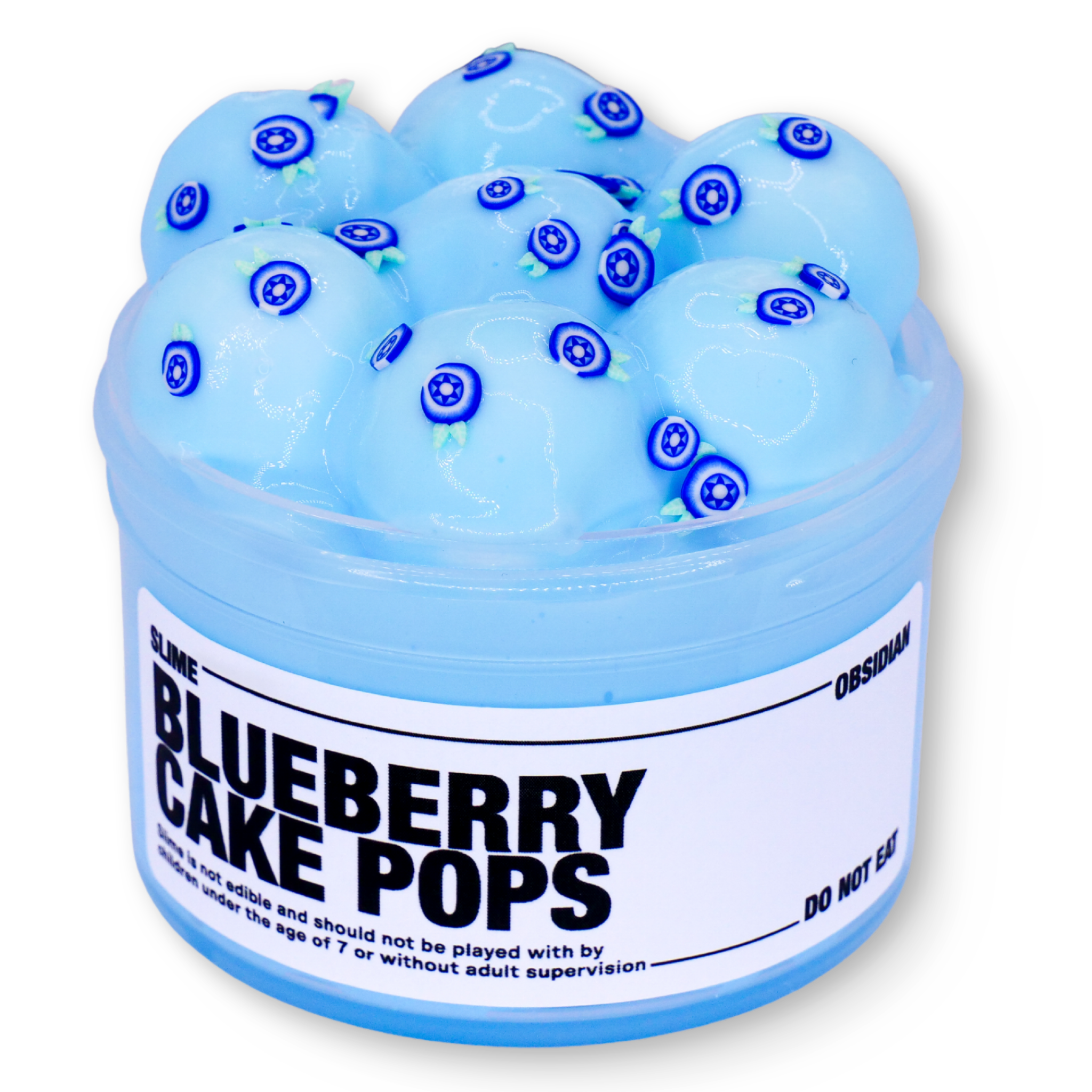 Blueberry Cake Pops - Slime Obsidian
