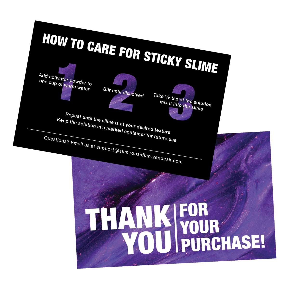 Extra Care Packet - Slime Obsidian