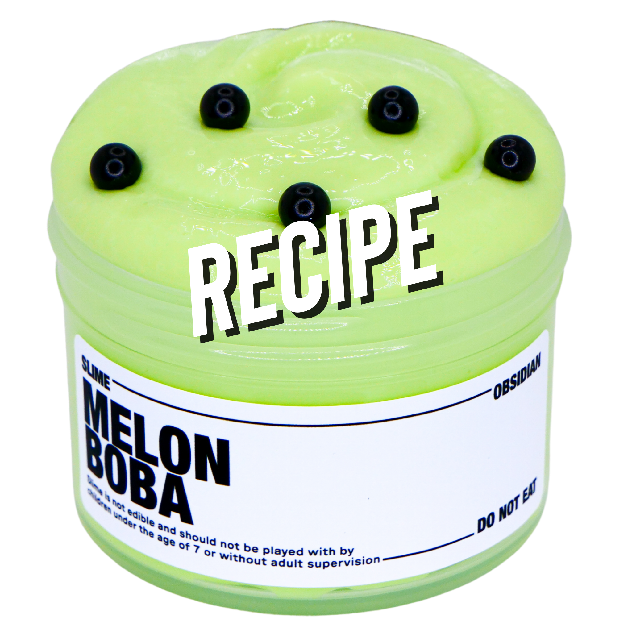Melon Boba Recipe - Slime Obsidian