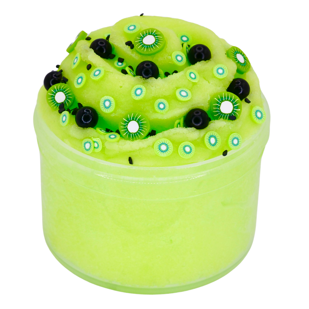 Kiwi Boba Slush - Slime Obsidian