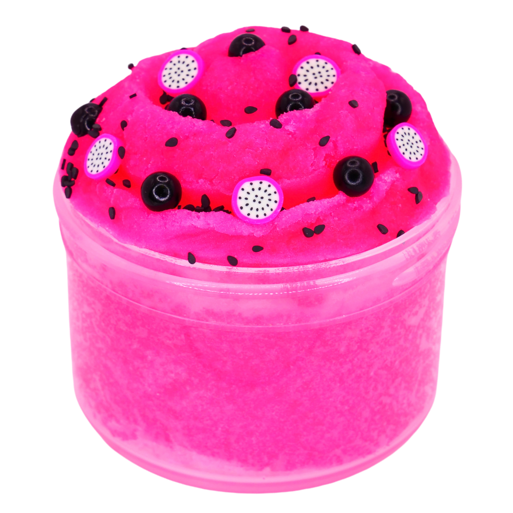 Dragonfruit Boba Slush - Slime Obsidian