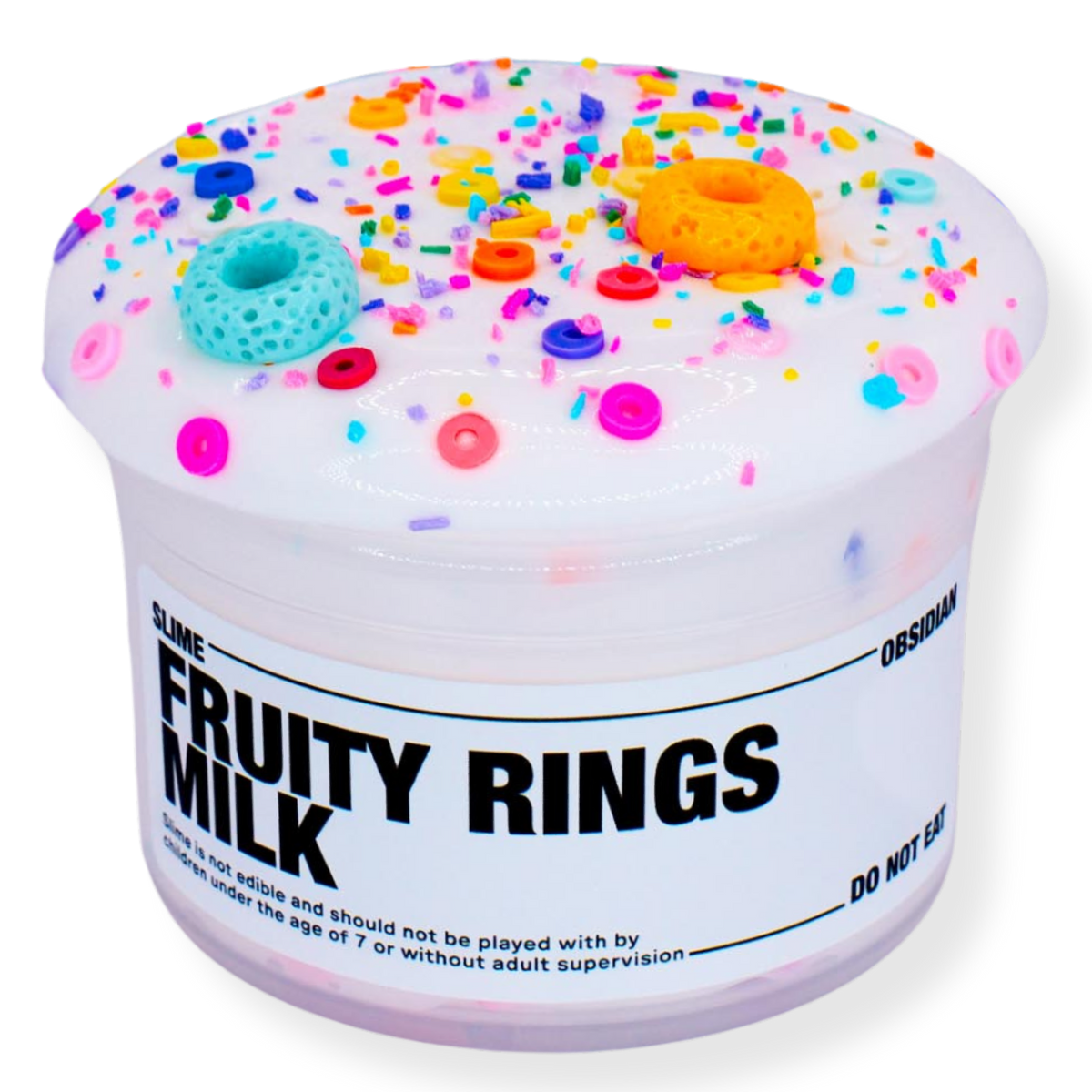 Fruity Rings Milk Slime | Slime Obsidian