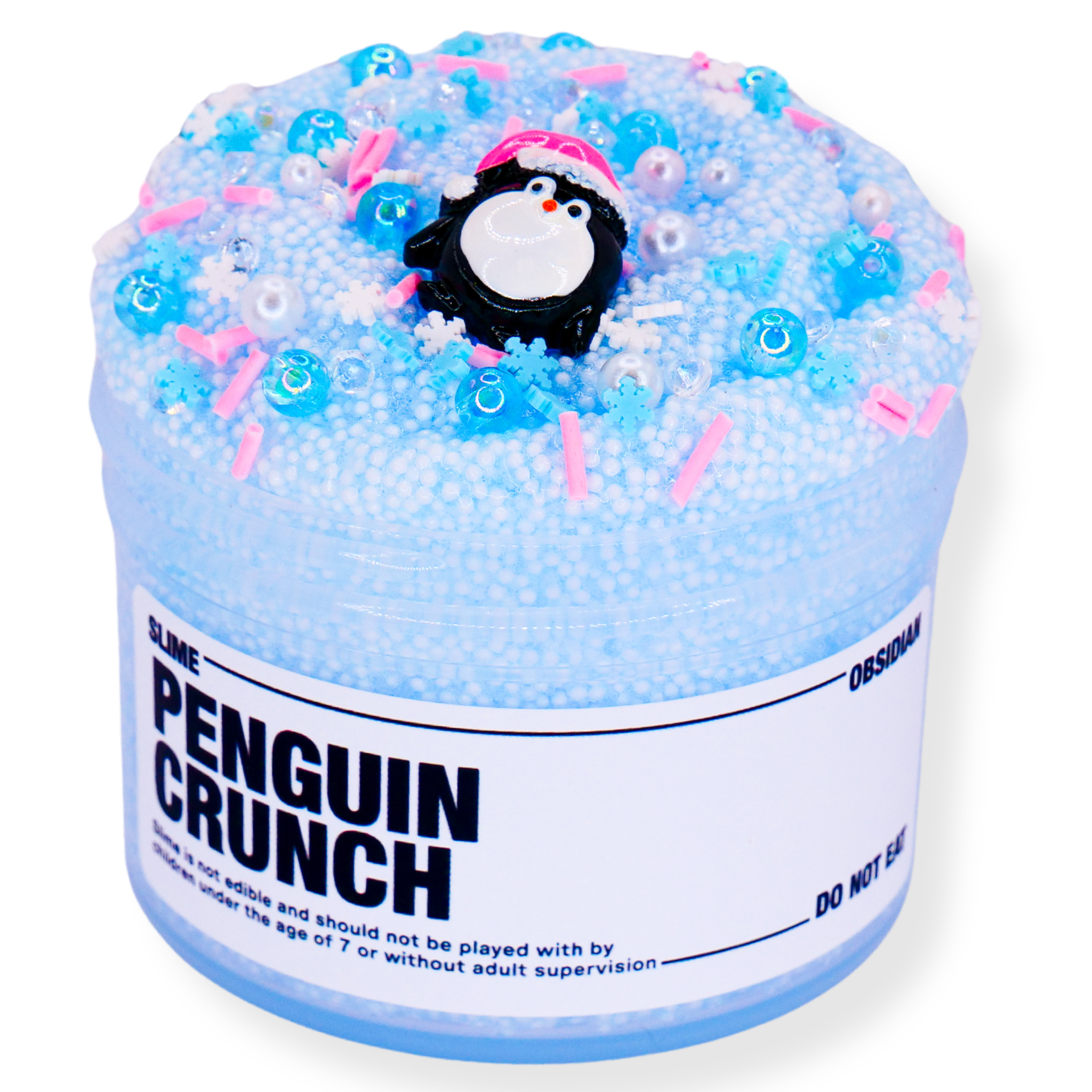 Penguin Crunch Slime - Slime Obsidian