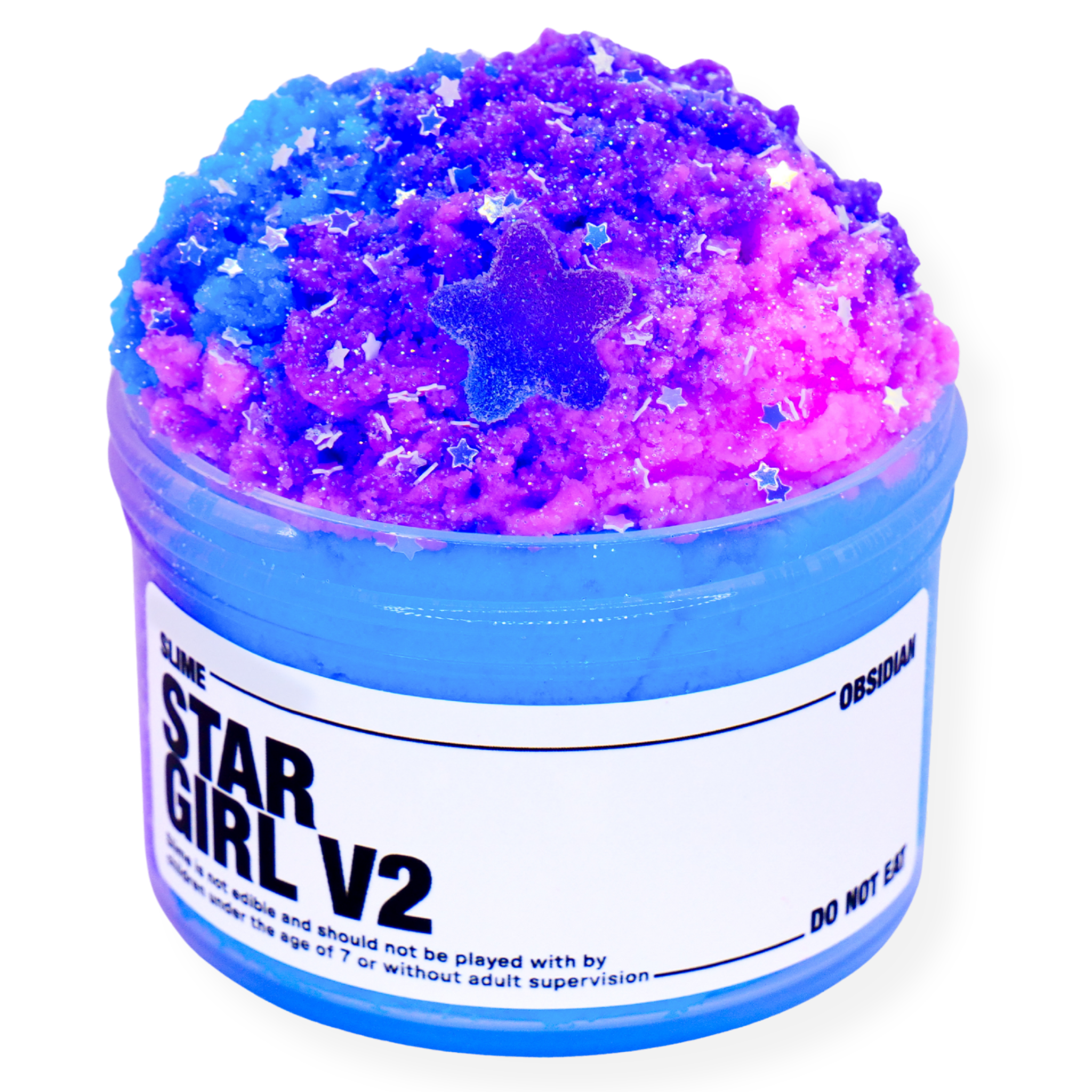 Star Girl V2 Cloud Slime - Slime Obsidian