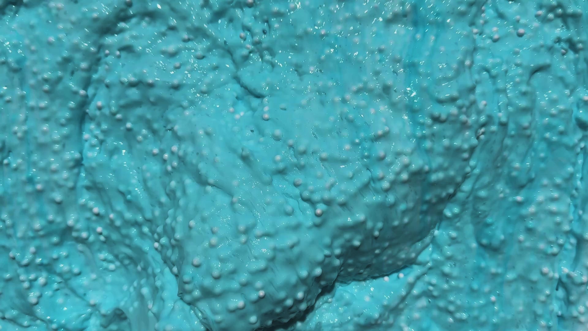 Macro video of slime